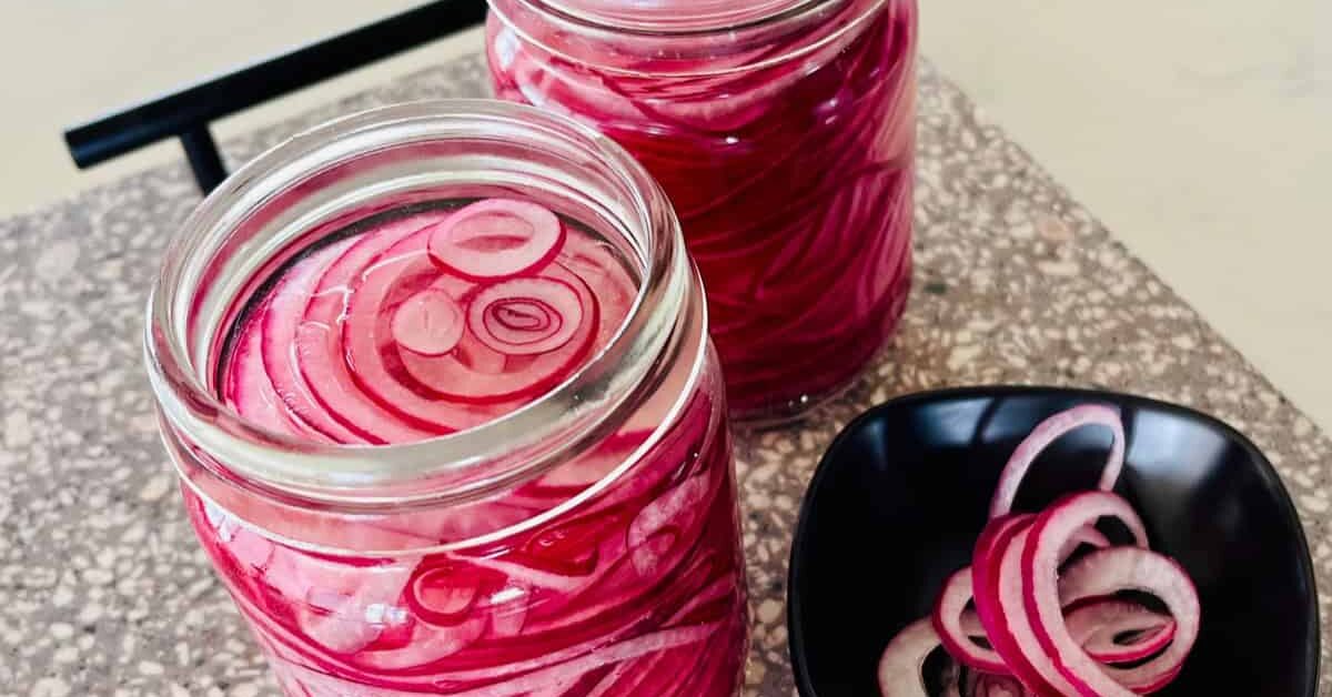 Quick Pickled Red Onion