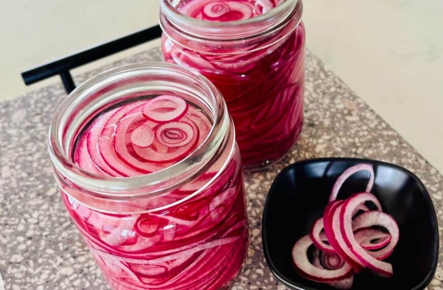 Quick Pickled Red Onion